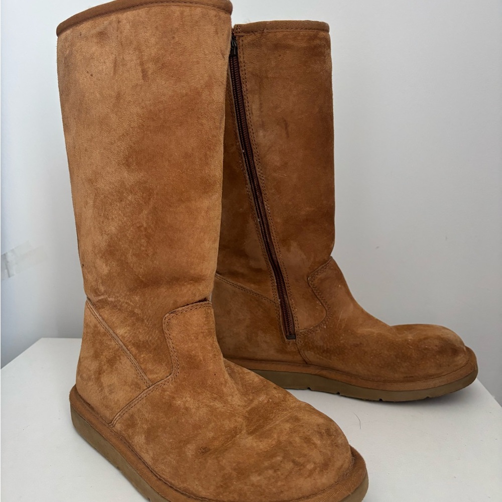 UGG Women's Brown Suede Winter Boots